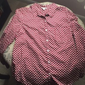 Halogen button up shirt